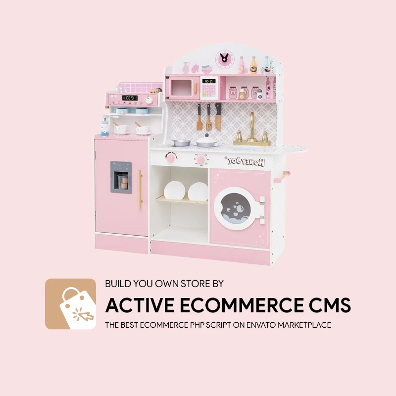 Kid Kitchen play set- Active eCommerce CMS