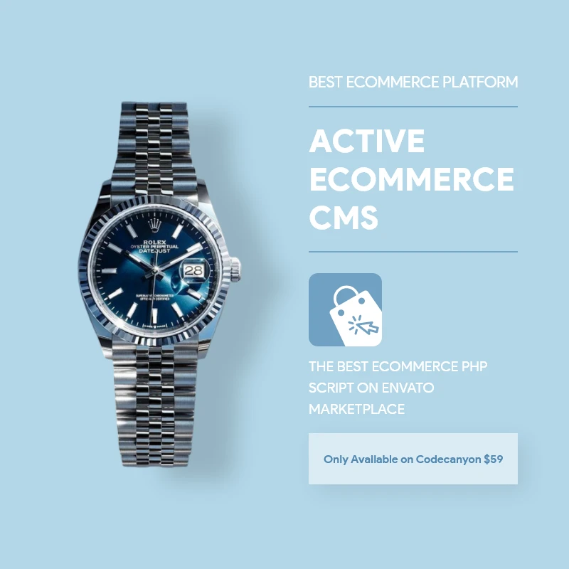 Men's Rolex Watch - Demo content for Active eCommerce CMS by Active IT zone Limited - Premium Item of codecanyon