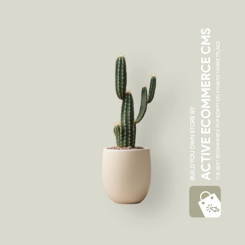 Faux Cactus Plant - Active eCommerce CMS