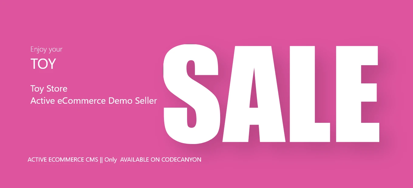 Active eCommerce CMS banner