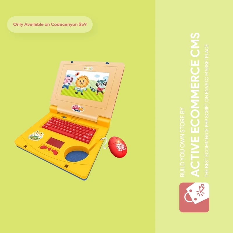 Educational laptop toy- Active eCommerce CMS
