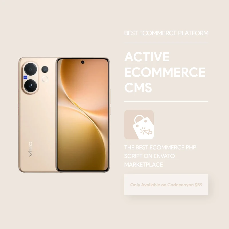 Vivo V60 5G - Demo content for Active eCommerce CMS by Active IT zone Limited - Premium Item of codecanyon
