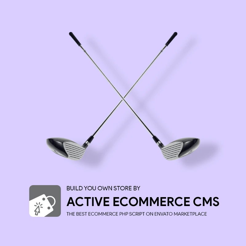 Golf stick  - Demo content for Active eCommerce CMS by Active IT zone Limited - Premium Item of codecanyon