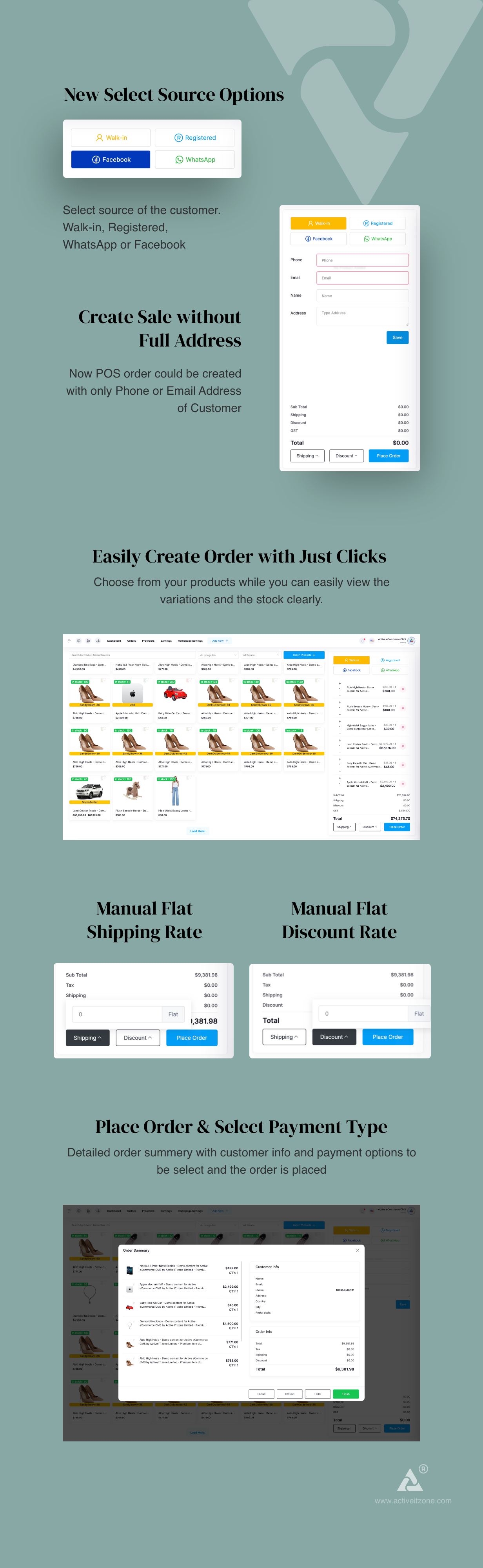 Active eCommerce POS Manager Add-on