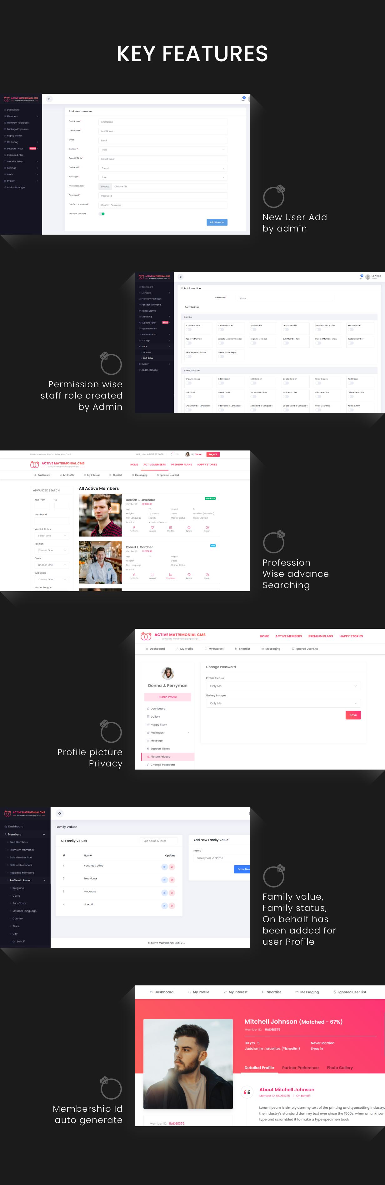 Active Matrimonial CMS