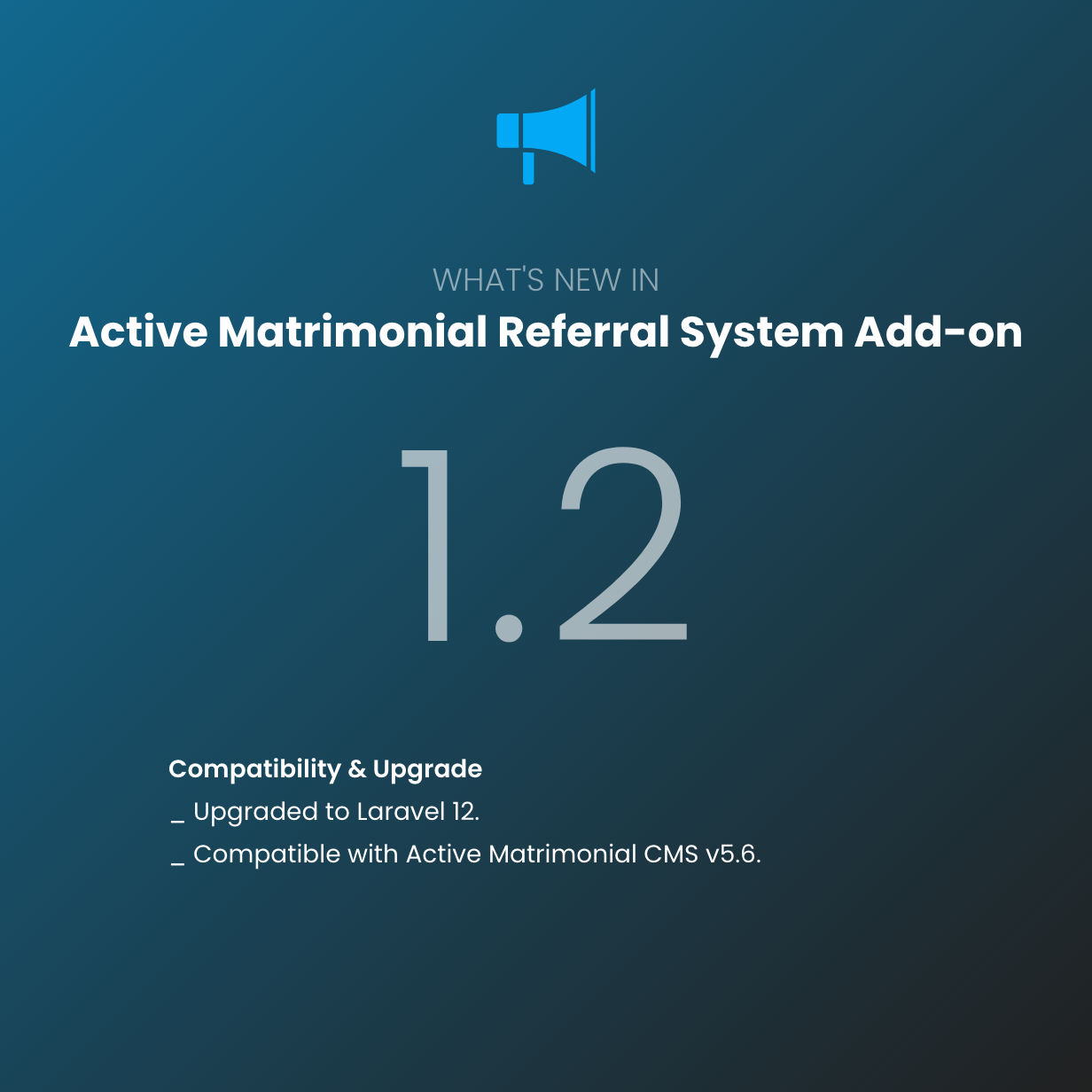 Active Matrimonial Referral System add-on
