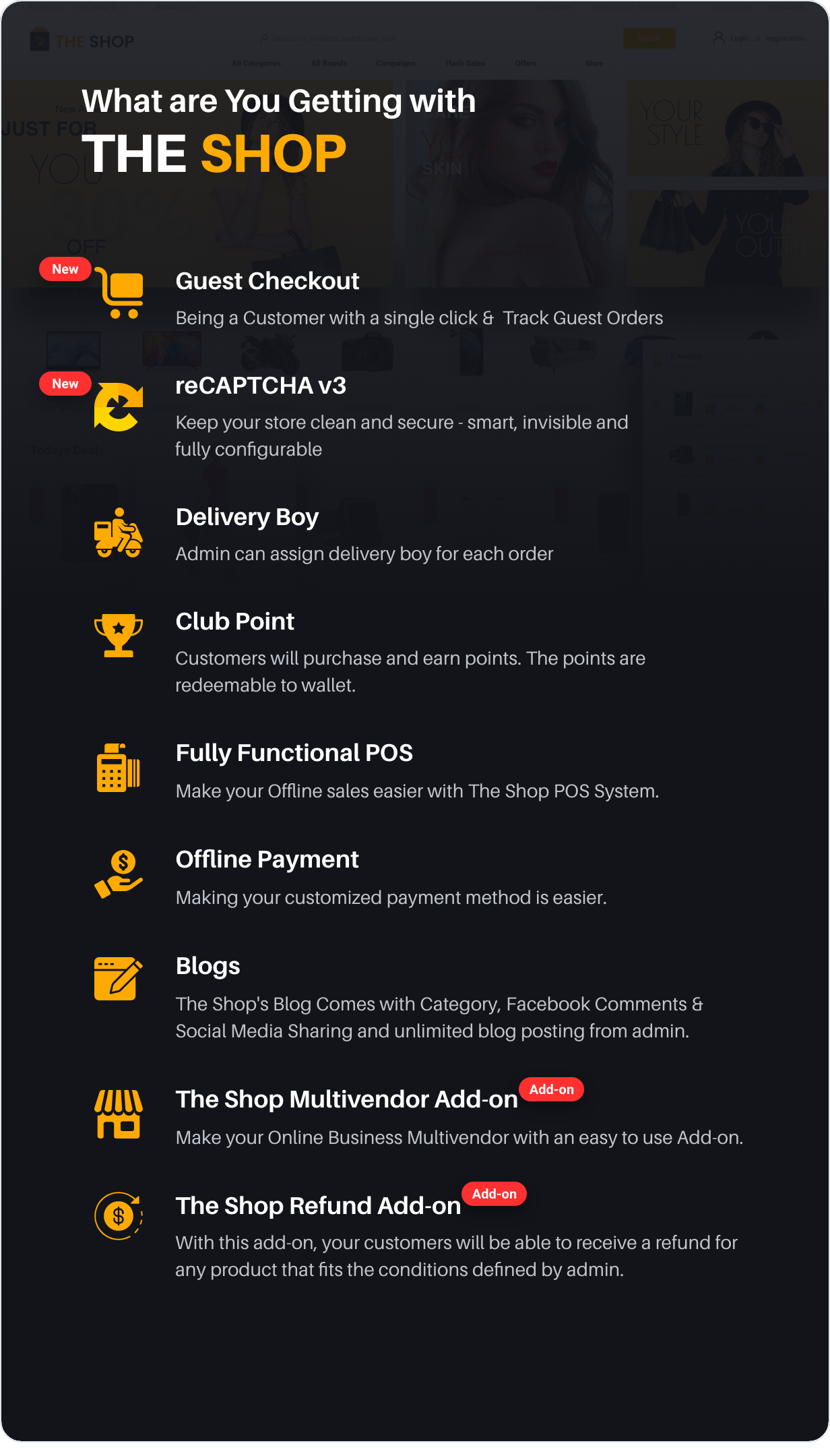 The Shop - PWA eCommerce CMS