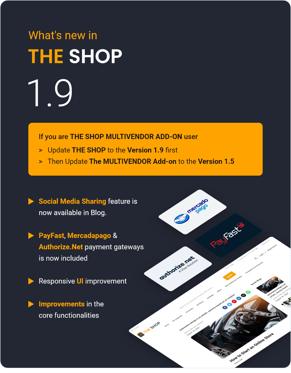 The Shop - PWA eCommerce cms - 2